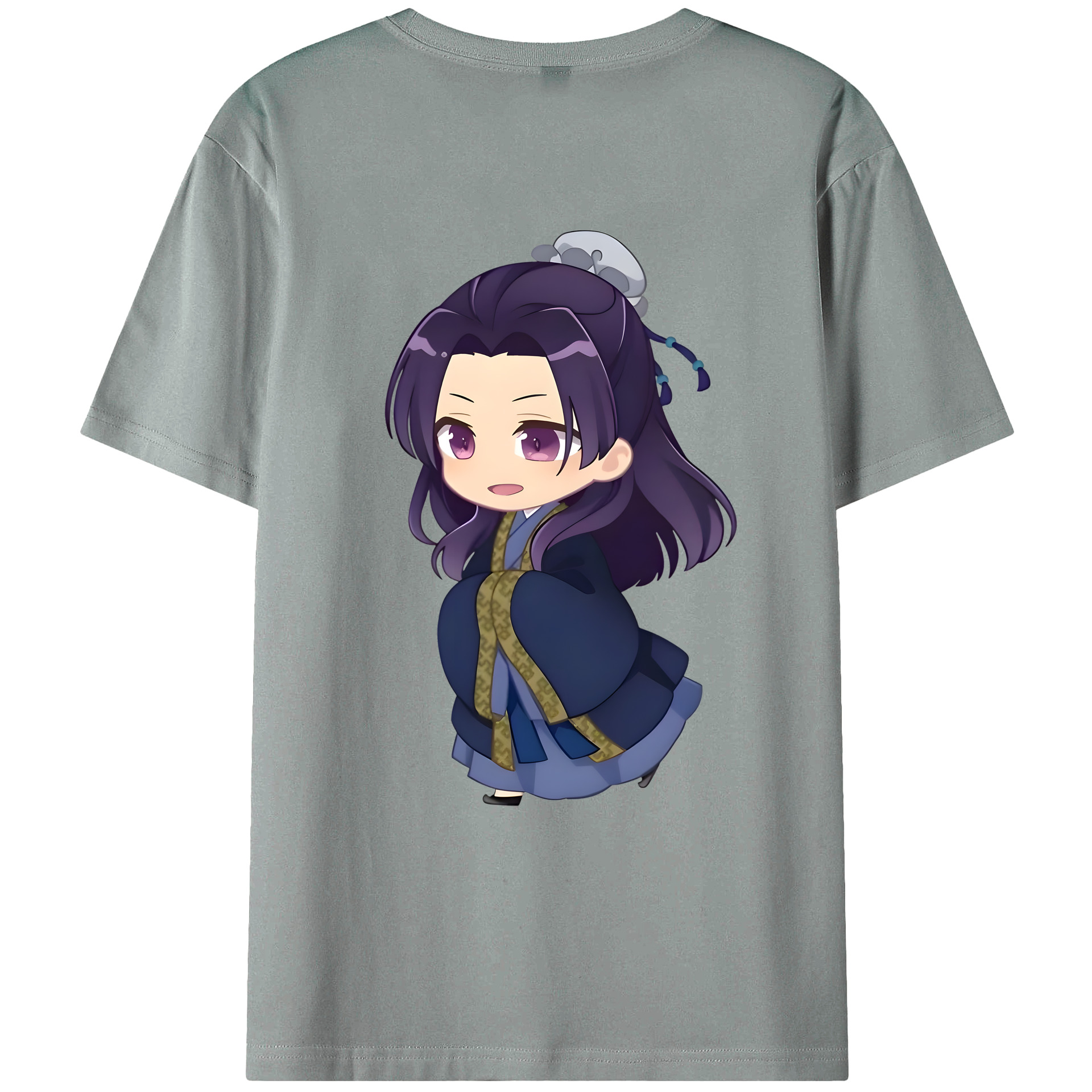 （画像用） 薬屋のひとりごと The Apothecary Diaries 綿100％ メンズ半袖Tシャツ（バックプリント） 通気性